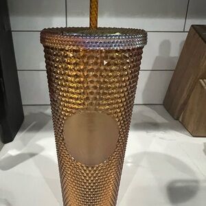 Starbucks Gold Iridescent Studded Tumbler -Limited Edition 24oz